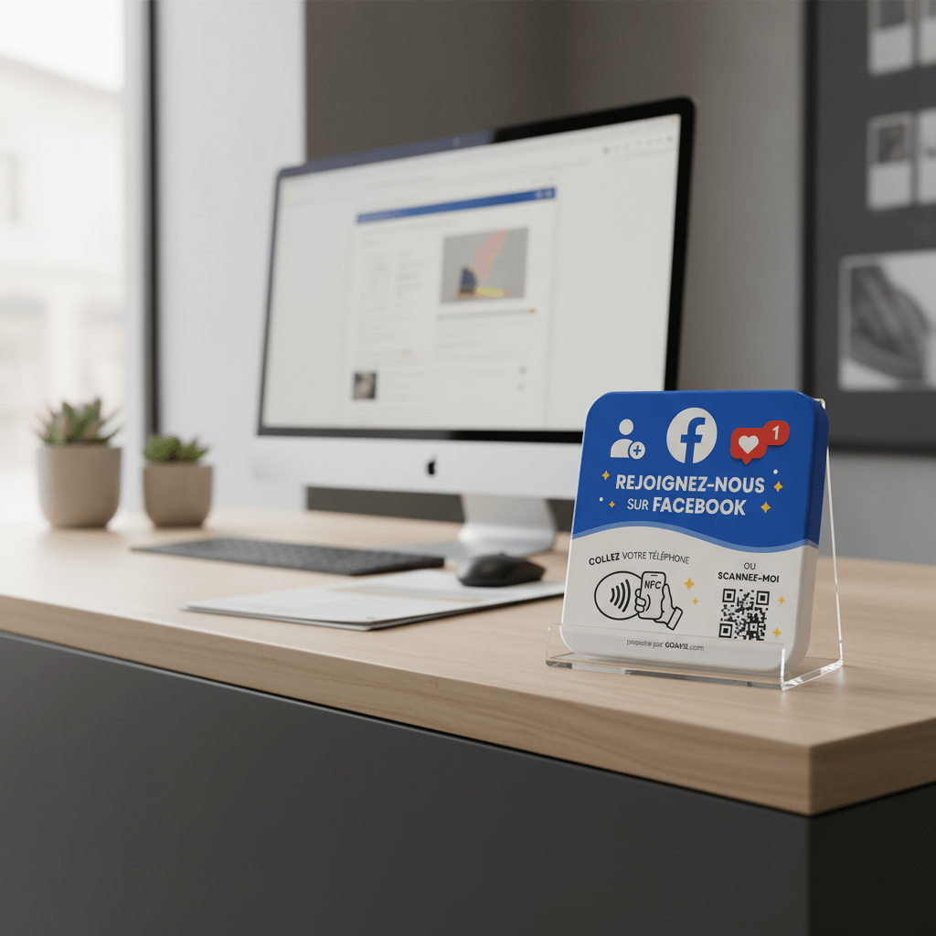 PLAQUE FACEBOOK - GOAVIS.COM