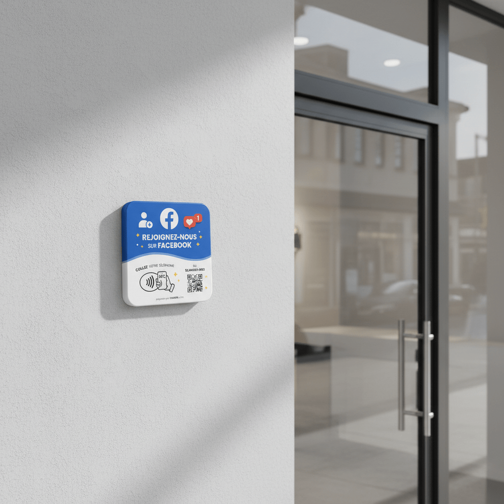 PLAQUE FACEBOOK - GOAVIS.COM